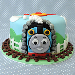 Thomas The Tank Engine Surprise Cake