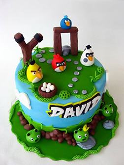 Angry Birds Final Level Cake 2