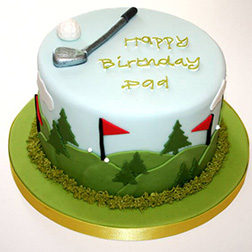 Golf Course Cake 4