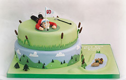 Sink The Putt Golf Cake