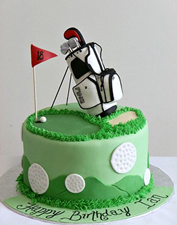 Golf Bag Cake