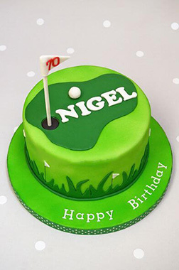 Golf Course Cake 3