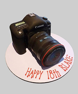 3D Canon Camera Cake