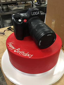 Leica Camera Cake