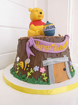 Winnie the Pooh Honey House Cake