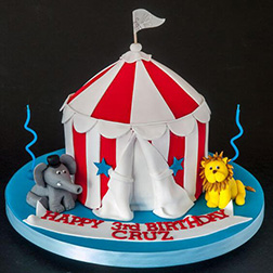 Circus Tent Cake