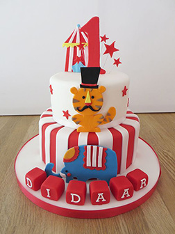 Circus Ringmaster Cake