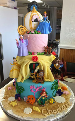 Disney Princess Fairy Tales Tiered Cake