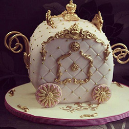 Cinderella's Magic Coach Cake 2