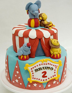 Circus Friends Cake 2
