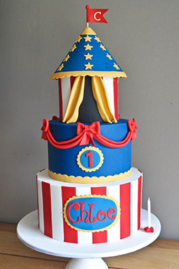 Circus Tent Cake 6