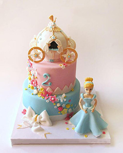 Cinderella's Once Upon a Dream Tiered Cake
