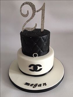 Chanel Forever 21 Cake