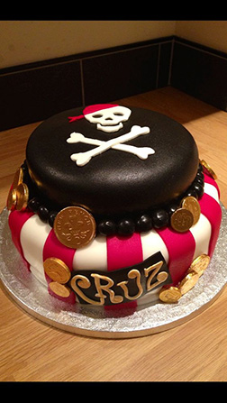 Treasure Hunt Pirate Cake