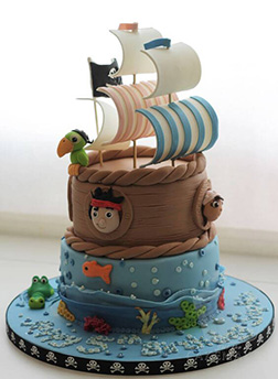 Bucky the Shop, Jake & Izzy Cake