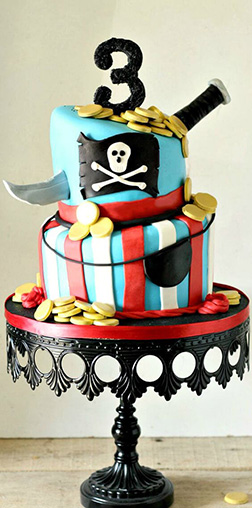 Yo Ho! A Pirates Life for Me Cake
