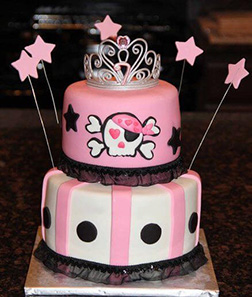 Pirate Princess Cake