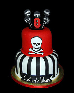 Ay Captain! Pirate Cake