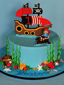 Deep Sea Pirate Cake