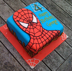 Spiderman Portrait Cake