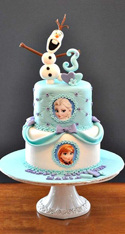 Sing Your Heart Out Frozen Cake