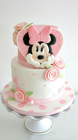 Wishful Minnie Rose Cake