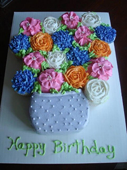 Blooming Bouquet Cake