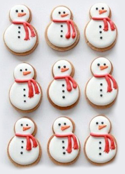Frosty the Snowman Cookies