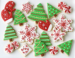 Festive Christmas Cookies