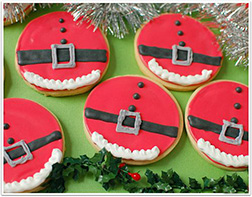 Santa Bellies Cookies