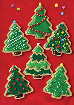 Christmas Tree Cookies