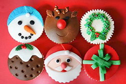 Dreams of Santa Dozen (12) CupCakes