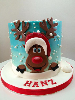 Rudolph's Christmas Cake