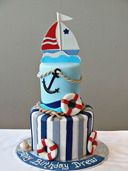 Sailboat Hero Cake