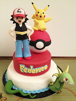 Pokemon Serperior Cake
