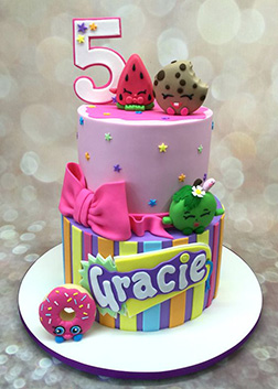 Shopkins Tiered Cake