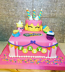 Shopkins Wishes & Friends Party Cake 2