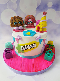 Party Time Shopkins Cake