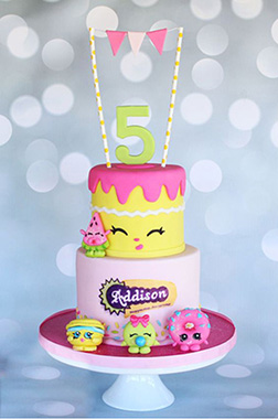 Shopkins Wishes & Friends Party Cake 3