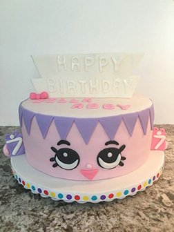 Birthday Betty Shopkins Cake