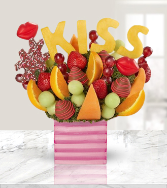 A Million Kisses Fruit Bouquet, Fruit Baskets