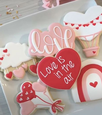 Adorably Romantic Cookies