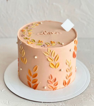 Aesthetic Charm Cake