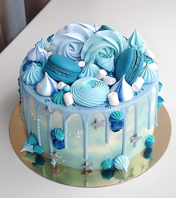 Arctic Drip Dream Cake