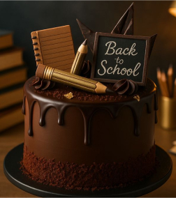 Back to School Choco Cake