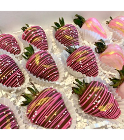 Berry Elegance Dipped Strawberries