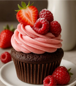 Berry Fusion Cupcakes