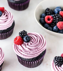 Berry Moments Swirl Cupcakes