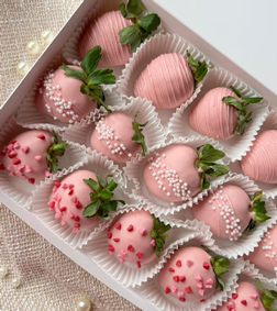 Blush Berry Dipped Delights