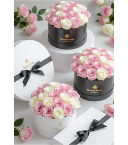Blush Bloom Hatbox